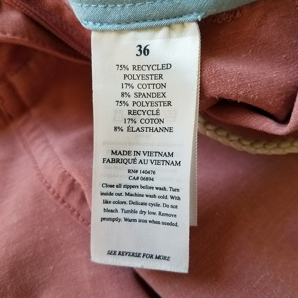Faherty All Day Shorts in Sunrose - Picture 9 of 11